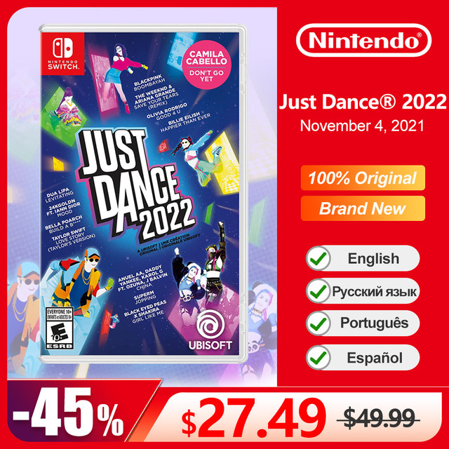 Just Dance 2022 jogos nintendo switch Consola de Jogos Oficial da
